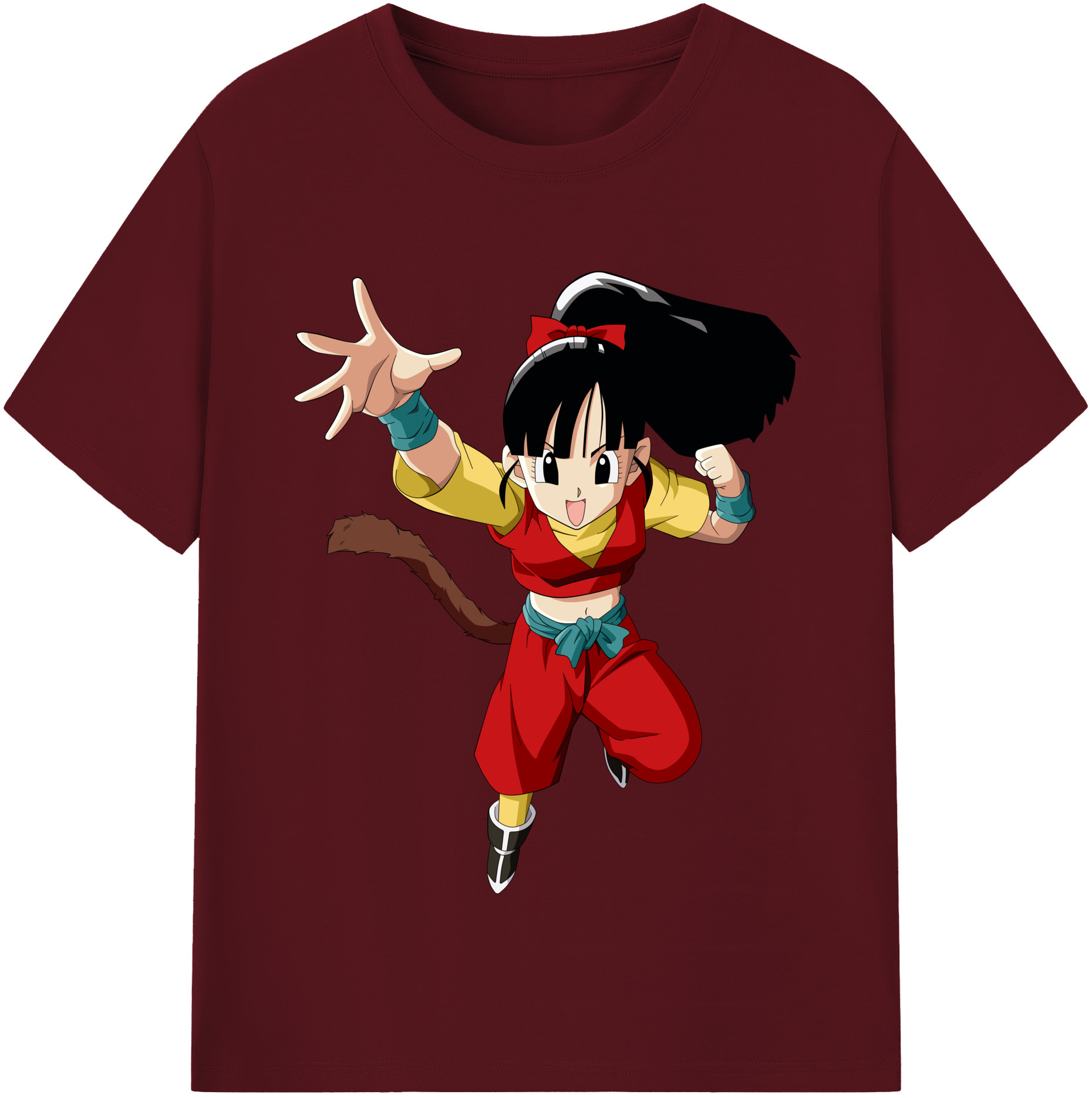 （画像用） ドラゴンボール パン DRAGON BALL Pan 綿100％半袖Tシャツ（フロントプリント）